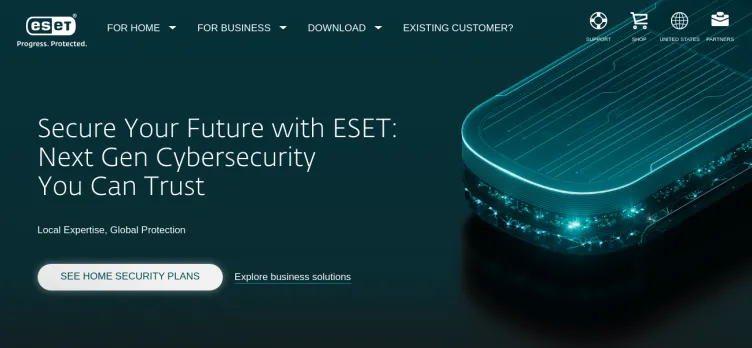 Screenshot ESET