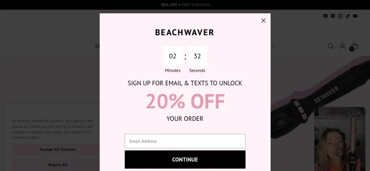 Screenshot Beachwaver