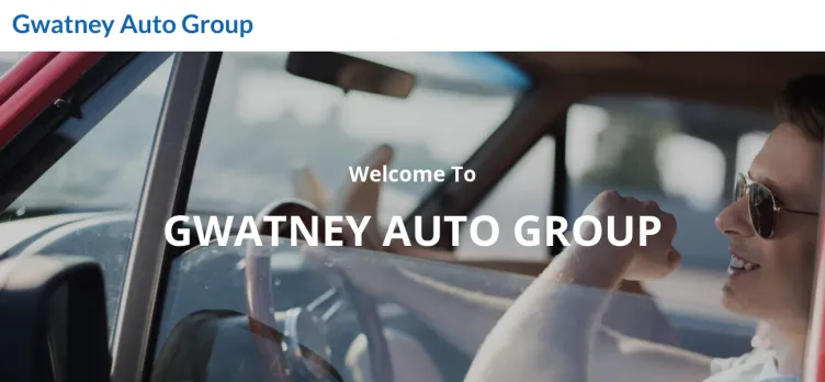 Screenshot Gwatney Buick GMC-Sherwood