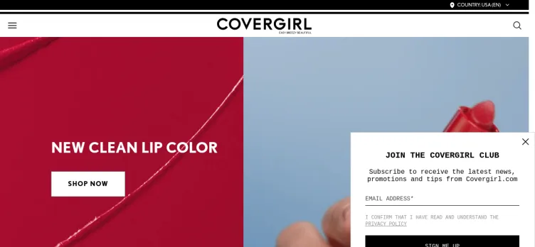 Screenshot CoverGirl