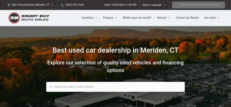 Screenshot Smart Buy Auto Sales