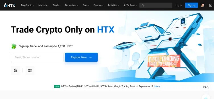 Screenshot HuobiGlobal