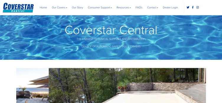 Screenshot Coverstar Central