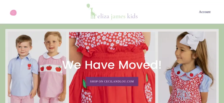 Screenshot Eliza James Kids