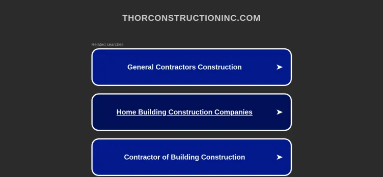 Screenshot THOR Construction