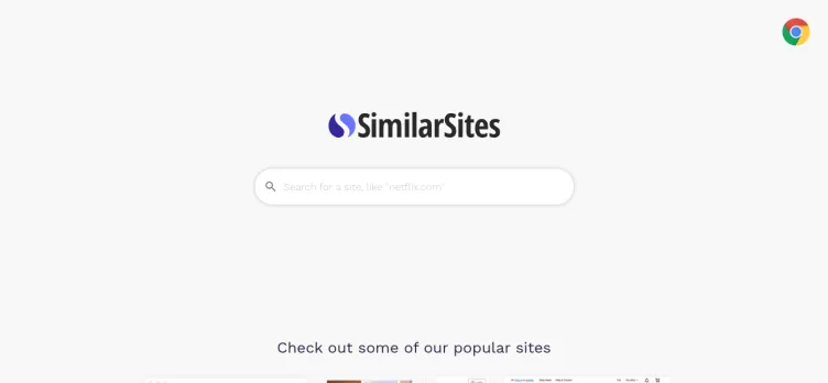 Screenshot SimilarSites.com