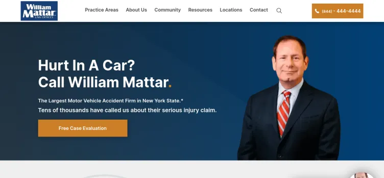 Screenshot William Mattar Law Offices