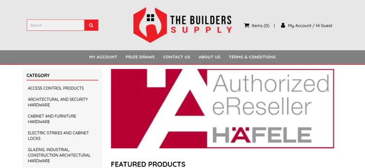 Screenshot The Builders Supply