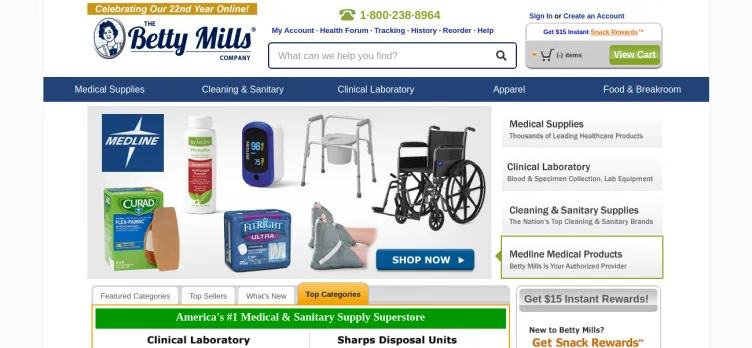 Screenshot The Betty Mills Company