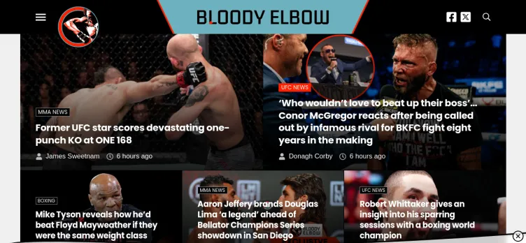 Screenshot Bloody Elbow