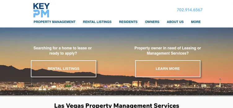 Screenshot Key Property Management