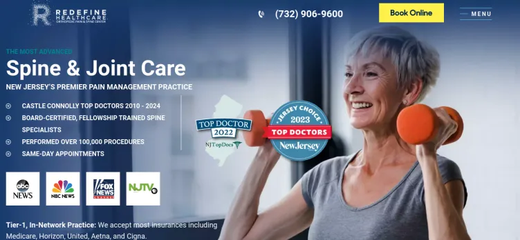 Screenshot Redefine Healthcare