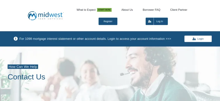 Screenshot Midwest Loan Services