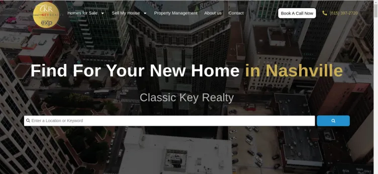 Screenshot Classic Key Realty