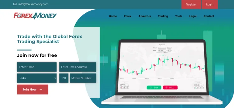 Screenshot Forex4money