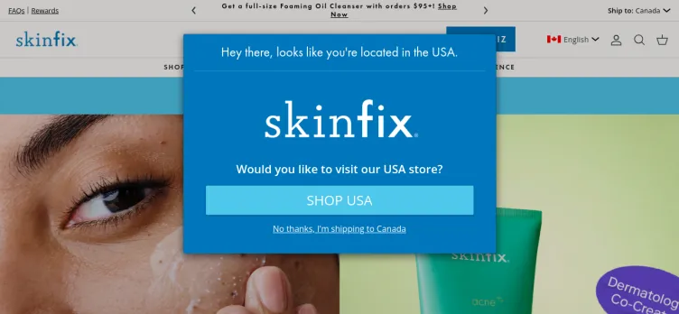 Screenshot Skinfix