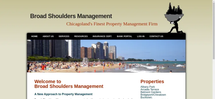 Screenshot Broad Shoulders Management