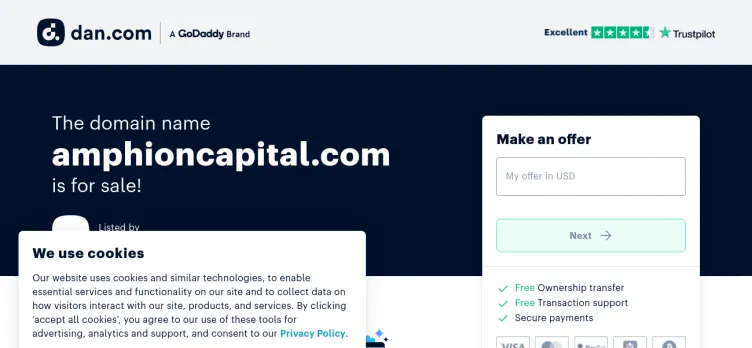 Screenshot Amphion Capital Financial