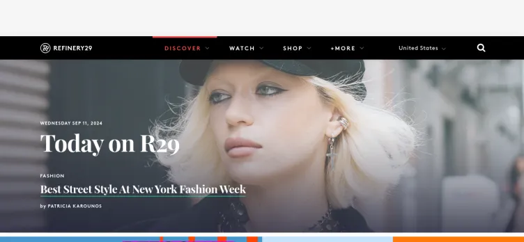 Screenshot Refinery29