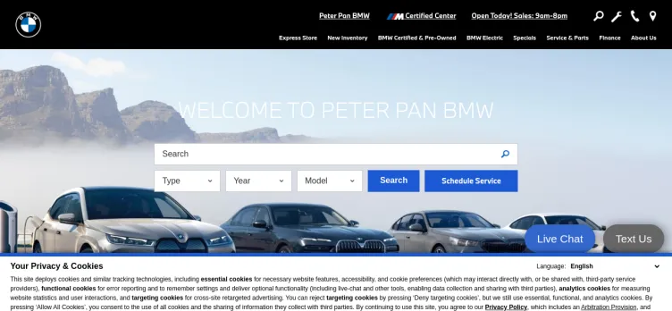 Screenshot Peter Pan BMW