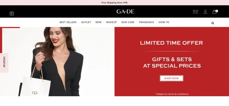 Screenshot Gade Cosmetics