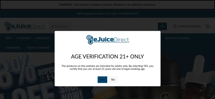 Screenshot EJuiceDirect