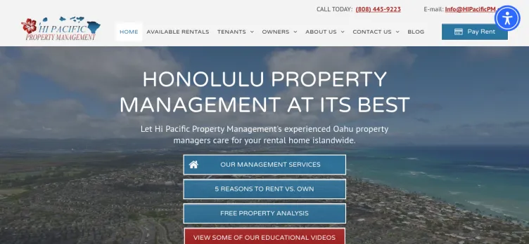 Screenshot ADA Property Management