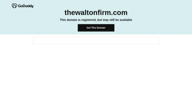 Screenshot The Walton Firm