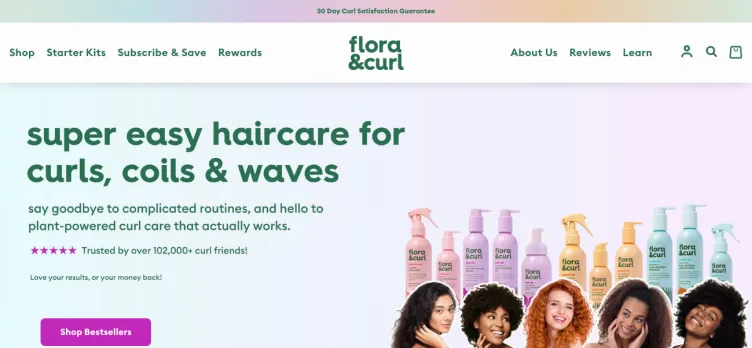 Screenshot Flora & Curl