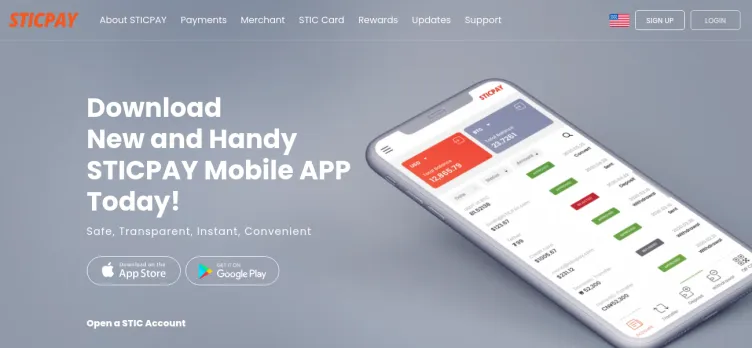 Screenshot STICPAY