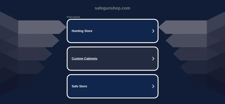 Screenshot Safegunshop