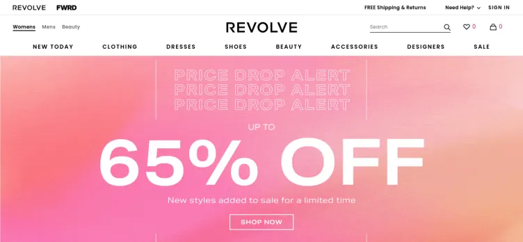 Screenshot REVOLVE