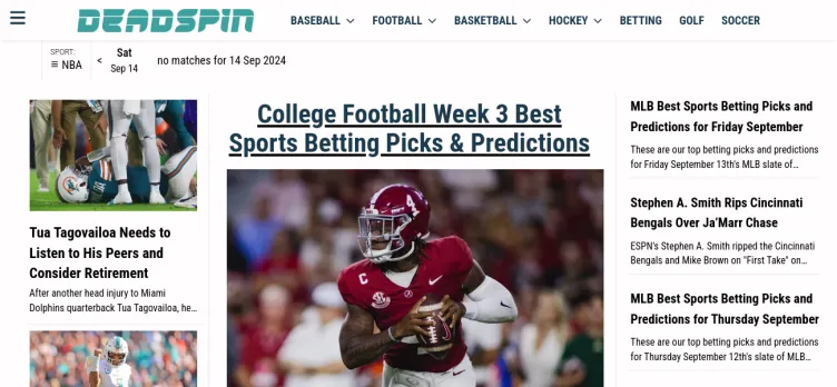 Screenshot DeadSpin