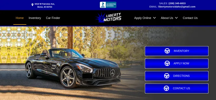 Screenshot Liberty Motors