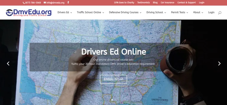 Screenshot DmvEdu.org