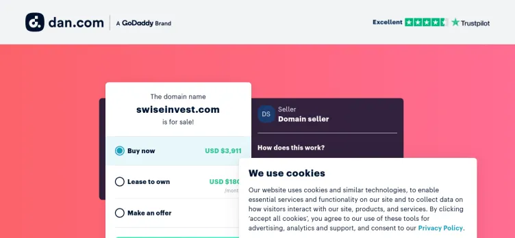 Screenshot SWISEINVEST