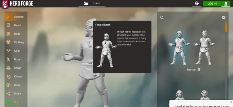 Screenshot Hero Forge