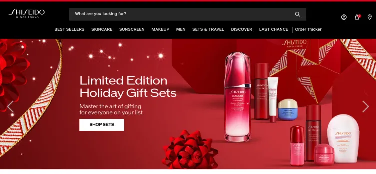 Screenshot Shiseido