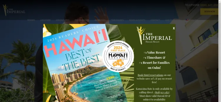 Screenshot The Imperial Hawaii Resort at Waikiki