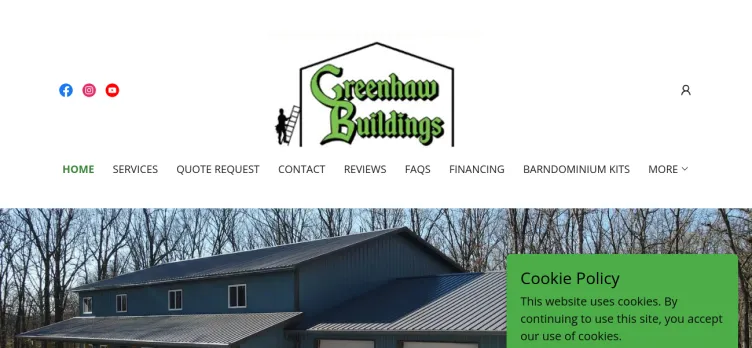 Screenshot Greenhaw Buildings