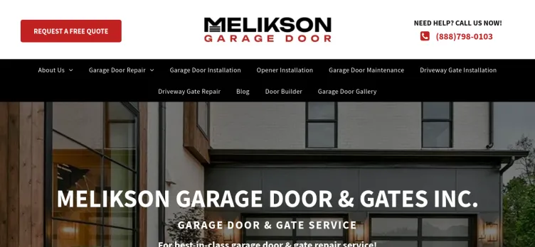 Screenshot Melikson Garage Door