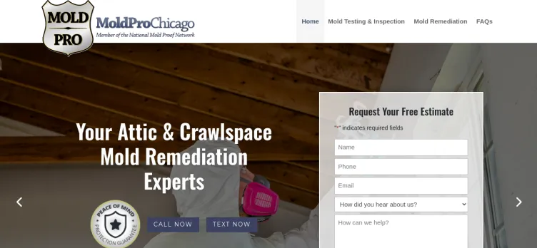 Screenshot Mold Pro Chicago