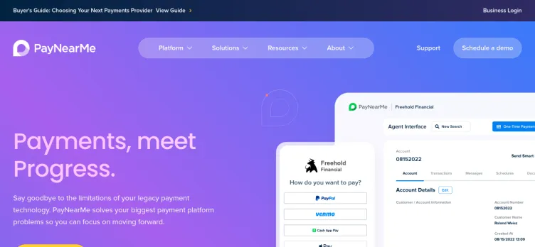 Screenshot PayNearMe