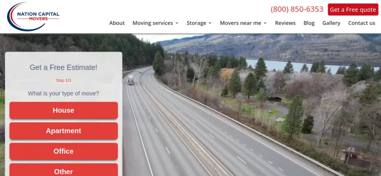 Screenshot Nation Capital Movers
