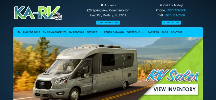 Screenshot KA RV Repair