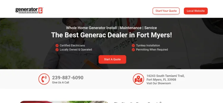 Screenshot Generator Supercenter of Fort Myers