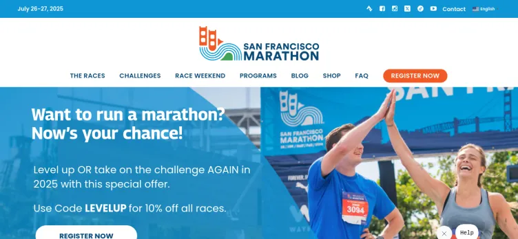 Screenshot The San Francisco Marathon