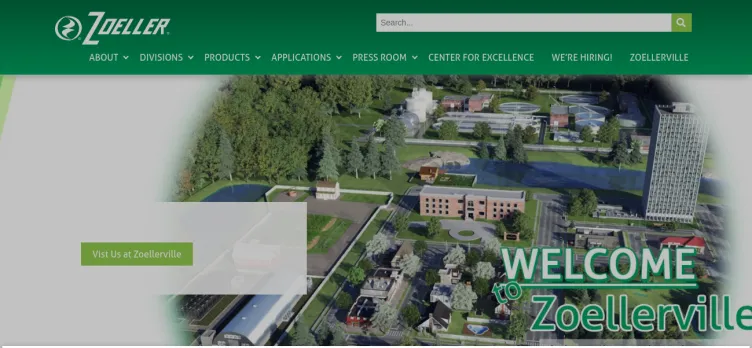 Screenshot Zoeller Company