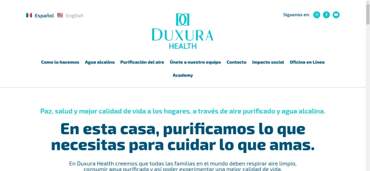 Screenshot Duxura Health