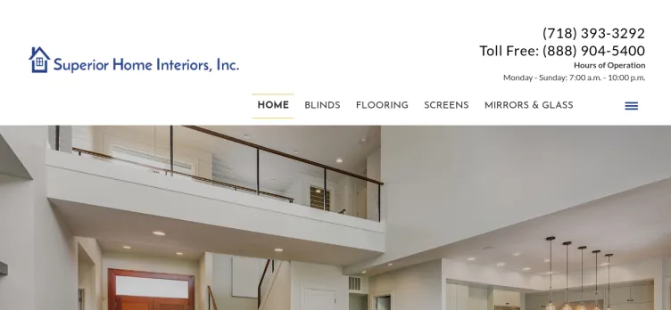 Screenshot Superior Home Interiors